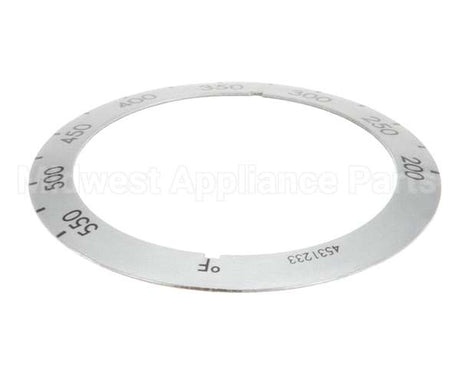 4531233 Garland Dial Insert 550 Deg F