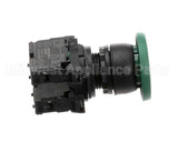 4563 Hardt Switch Man Advance Green W/ 2 No Contact