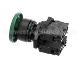 4563 Hardt Switch Man Advance Green W/ 2 No Contact