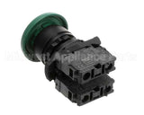 4563 Hardt Switch Man Advance Green W/ 2 No Contact