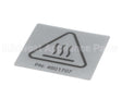 4601707 Garland Label - Iso Caution Hot