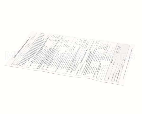 4603181 Garland Preventive Maintenance/ Certif