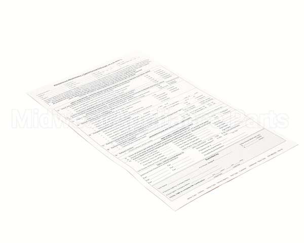 4603181 Garland Preventive Maintenance/ Certif