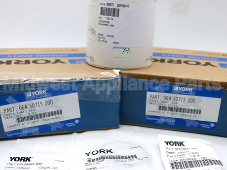 464-50720-000 York Bellows Shaft Seal