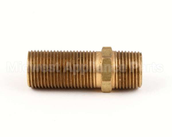 464 Blodgett Nipple, Brass Hex
