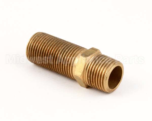 464 Blodgett Nipple, Brass Hex