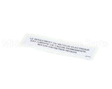 46754 Henny Penny Label-Elec.mtr French