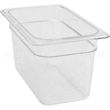 46CW135 Compatible Cambro Pan Poly Quarter X 6-135 Clear Qdf