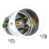 IT-3001 Compatible Alto Shaam Plug, Recessedmale, 115V