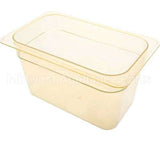 46HP(150) Compatible Cambro Pan, Food, H-Pan, 1/4, 6"D, Amber
