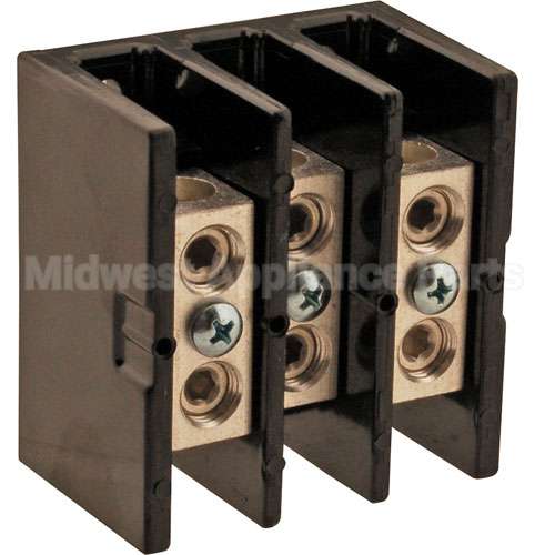 00-410472-00011 Compatible Hobart 125Amp Terminal Block 3Plelrge