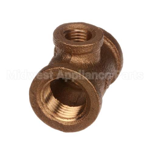 4730-002-22-56 Jackson Tee, 1/2 Fnpt X 1/2 Fnpt 1/4 Fnpt