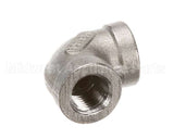 4730-003-07-07 Jackson Elbow, 1/4 Stainless 90