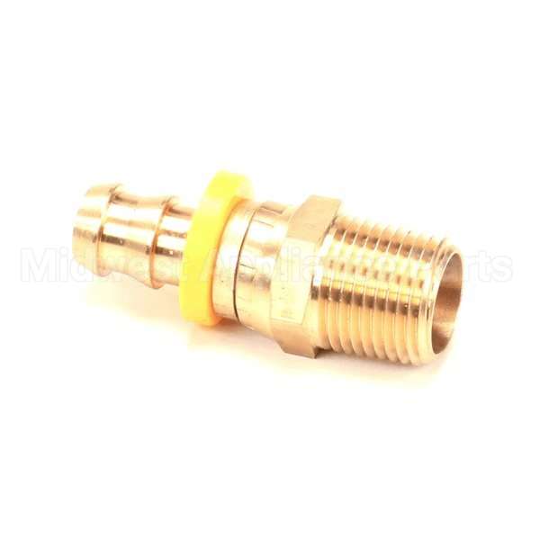 4730-004-19-62 Compatible Jackson Fitting 1/2 Male Swivel Brass