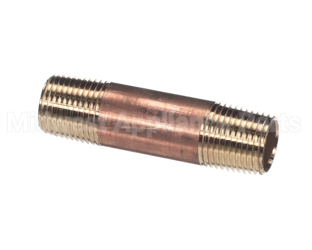 4730-004-20-10 Jackson Nipple, Brass 1/2"X3"Npt