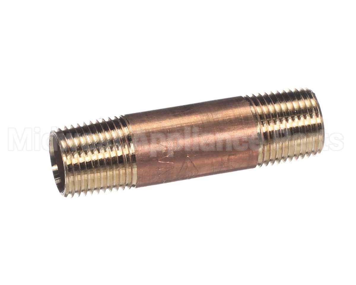 4730-004-20-10 Jackson Nipple, Brass 1/2"X3"Npt