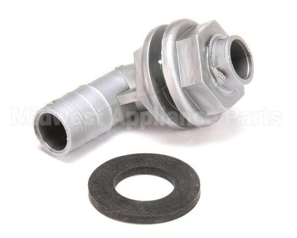 4730-011-45-21 Jackson Fitting Bulkhead Elbow 45Deg. 1/2 N