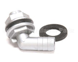 4730-011-45-21 Jackson Fitting Bulkhead Elbow 45Deg. 1/2 N