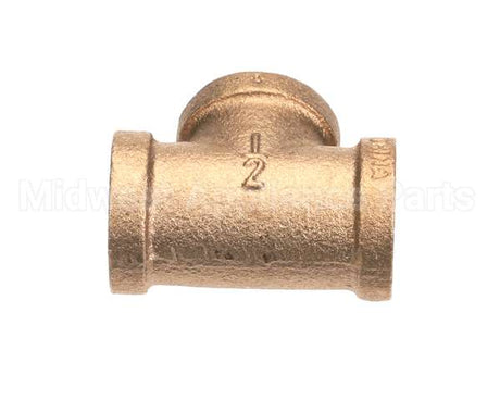 4730-211-27-00 Jackson Tee, 1/2 Brass