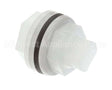 4730-609-05-00 Jackson Plug Bulkhead W/Gasket Plastic Soli