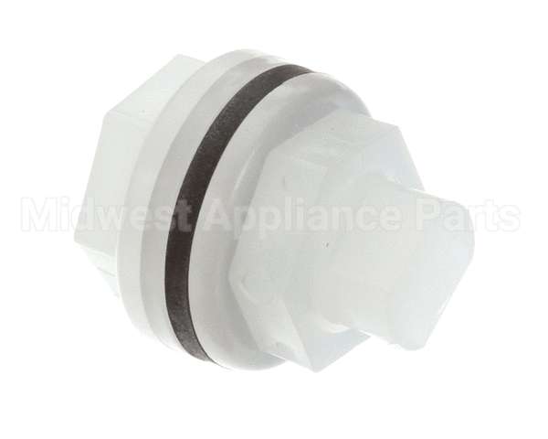 4730-609-05-00 Jackson Plug Bulkhead W/Gasket Plastic Soli