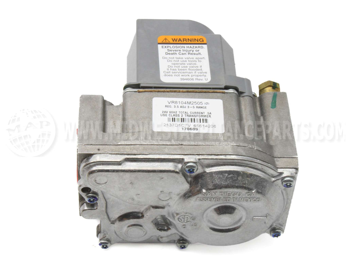 170609 Reznor 24V 3.5" Wc Nat 1/2" Gas Valve