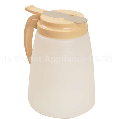 4748-18 Compatible Vollrath 48 Oz Almnd Syrup Pourer