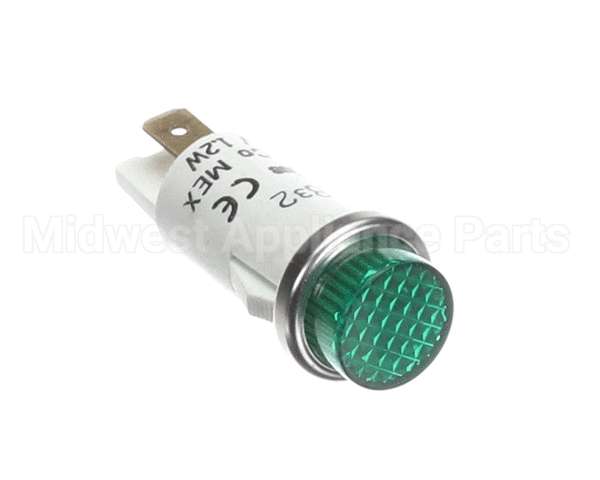 4753-8 Crown Steam Pilot Light Green 24V