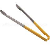 4781650 Compatible Vollrath Tongs, Scallop, 16", Ylwhdl