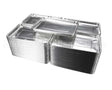 48190-100 Nemco Pans, Foil, Disp, 6625