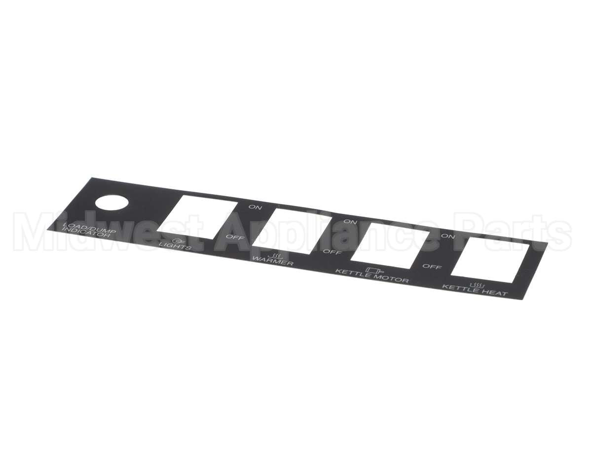 48542-30 Gold Medal Products Rocker Switch Label, 5 Pn
