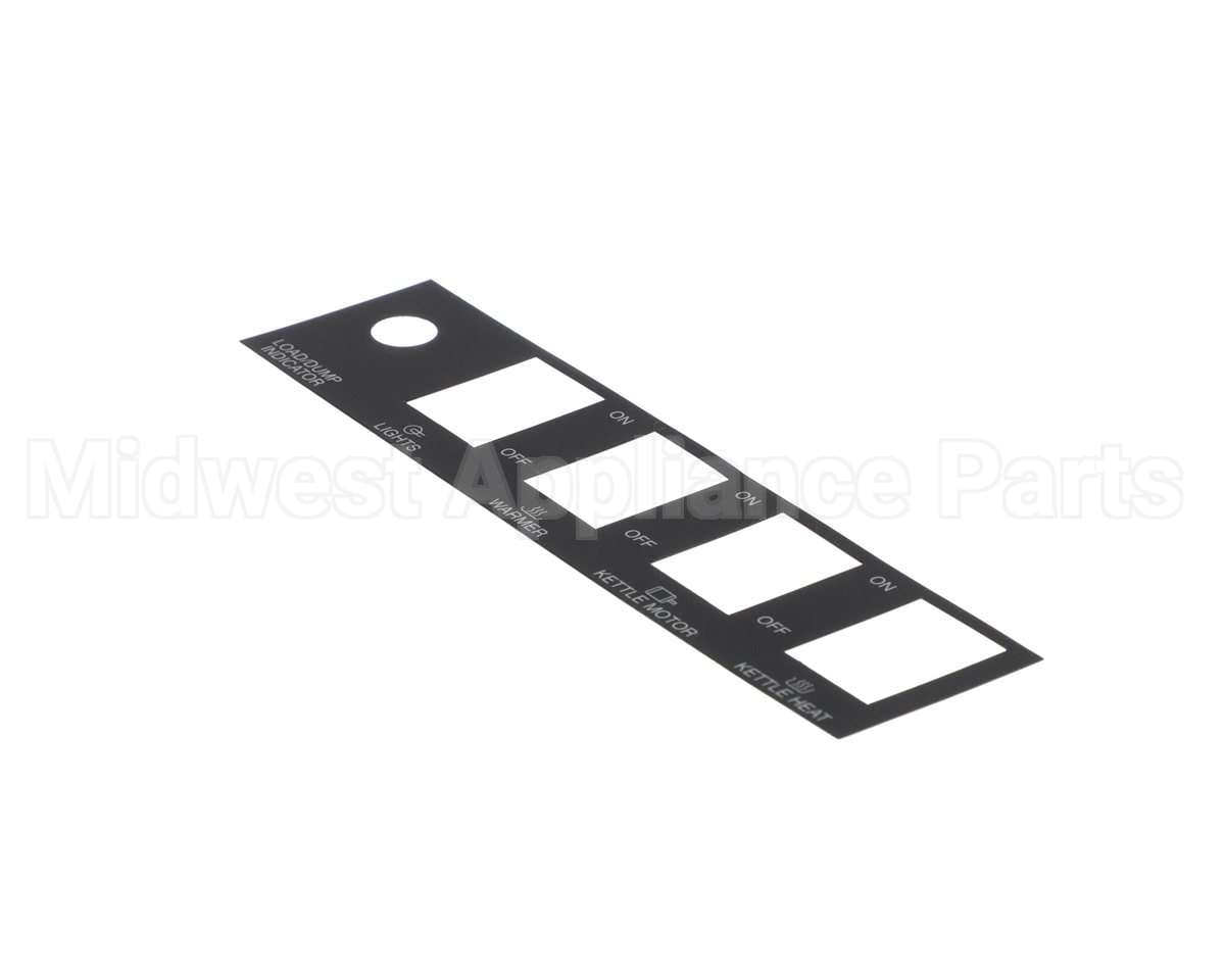48542-30 Gold Medal Products Rocker Switch Label, 5 Pn