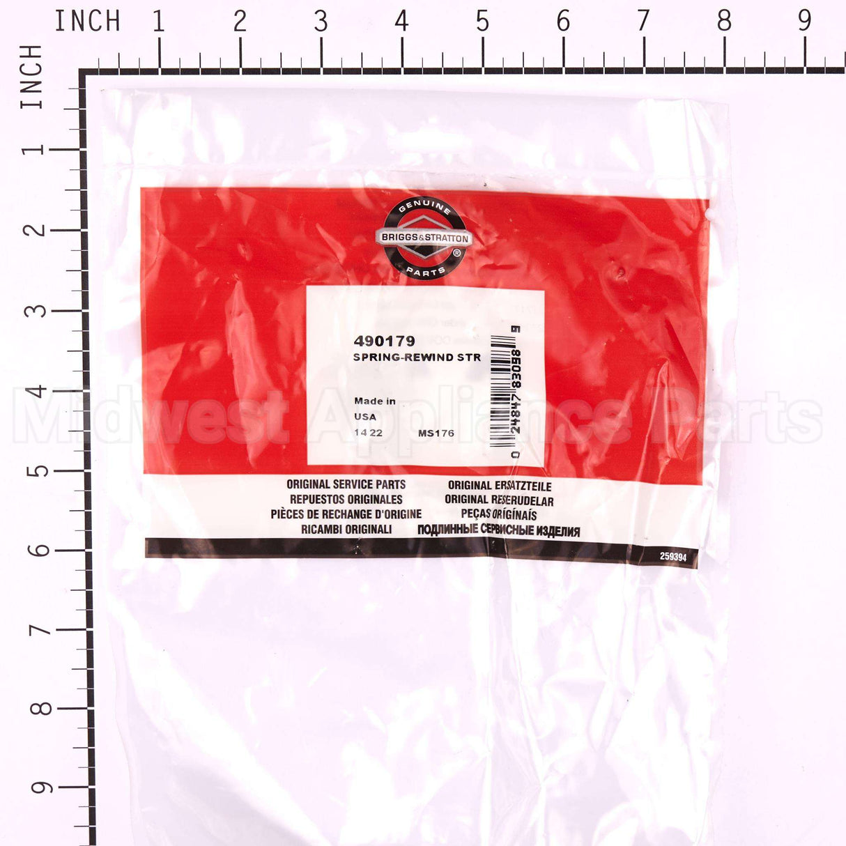 490179 Briggs & Stratton Spring-Rewind Str