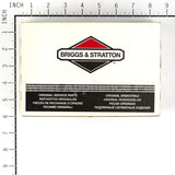 491950 Briggs & Stratton Filter-A/C Cartridge