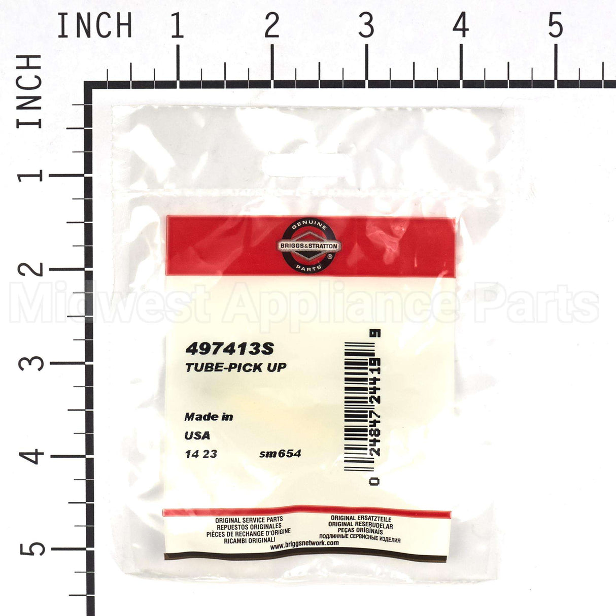 497413S Briggs & Stratton Tube-Pick Up