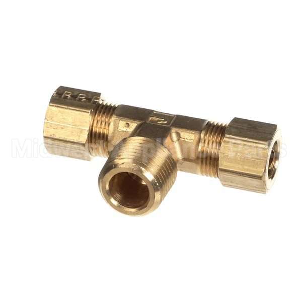 498028 Compatible Vulcan Tee, 3/8Nptx3/8Cc Compre Ssion