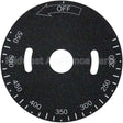 498037-0000A Compatible Vulcan Plate, Temp Dial, 200-550F