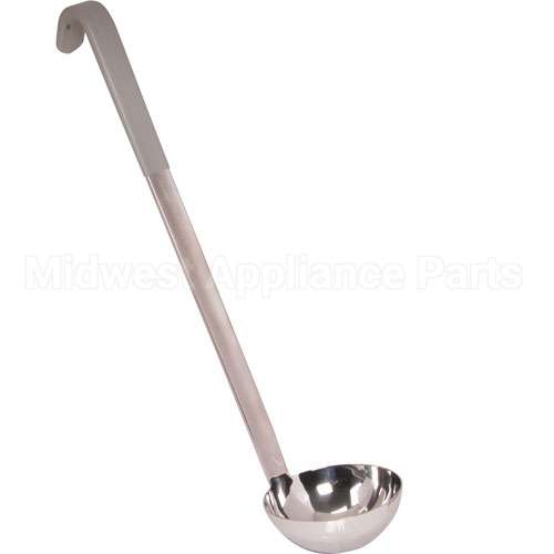 4980445 Compatible Vollrath Ladle, 4 Oz, S/S, Gray, 13"Hdl