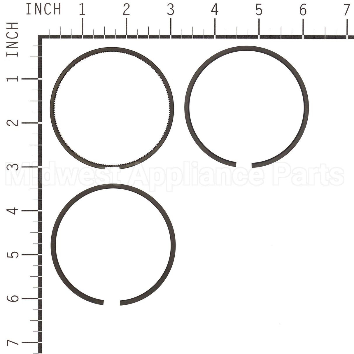 499631 Briggs & Stratton Ring Set-Std