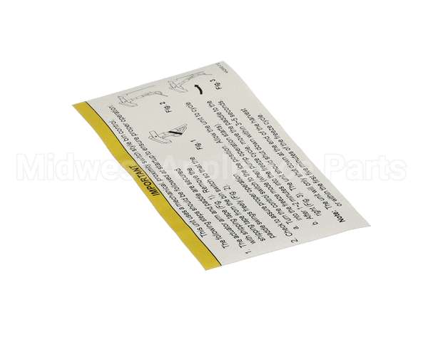 4A2692-01 Hoshizaki Label-Bin Control