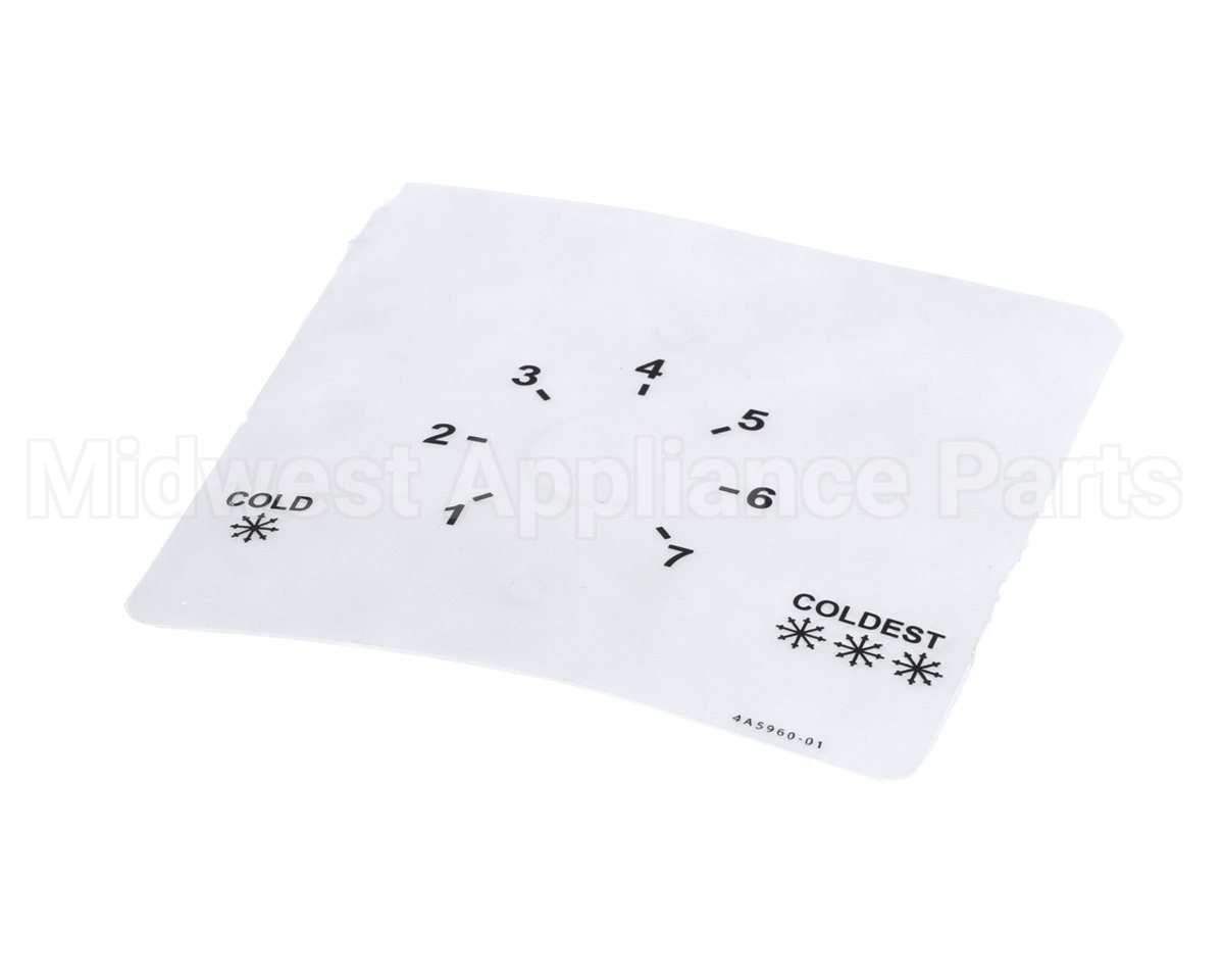 4A5960-01 Hoshizaki Label -Dial