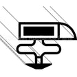 2A5192-23 Compatible Hoshizaki Gasket, Door (60" X 23")