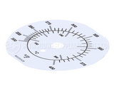 8022052 Frymaster Label, Tmt Dial