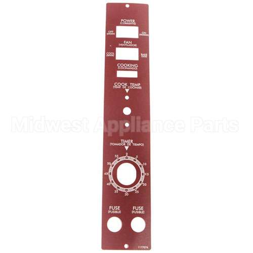 1177076 Compatible Southbend Maroon Polypanel