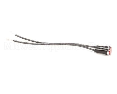 50-0030 Nu-Vu Light,Pilot,250V,Red Lexan