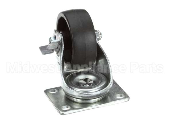 50-0058 Nu-Vu Caster,Locking,3"X1-1/4