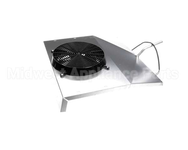 50-040-1RF Continental Refrigeration Fan Panel Assy Black Fan Guard With 4-14