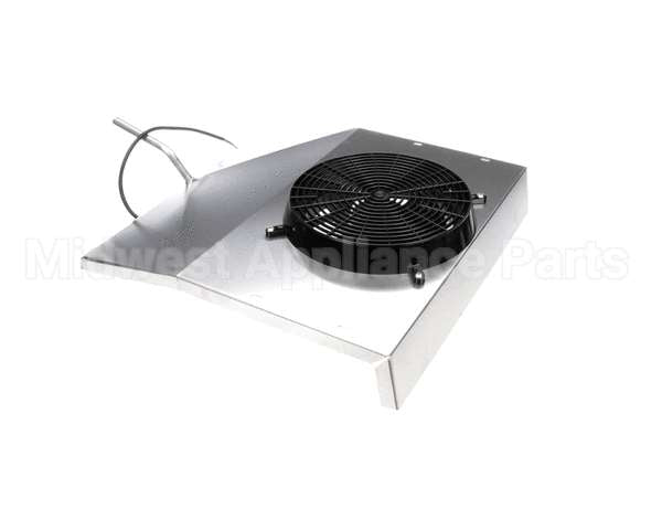 50-040-1RF Continental Refrigeration Fan Panel Assy Black Fan Guard With 4-14
