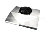 50-040 Continental Refrigeration Fan Panel Assy Black Fan Guard With 4-14