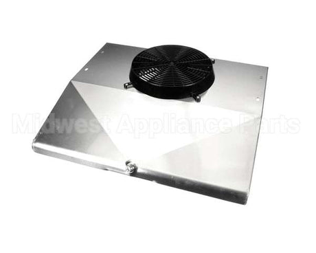 50-040 Continental Refrigeration Fan Panel Assy Black Fan Guard With 4-14